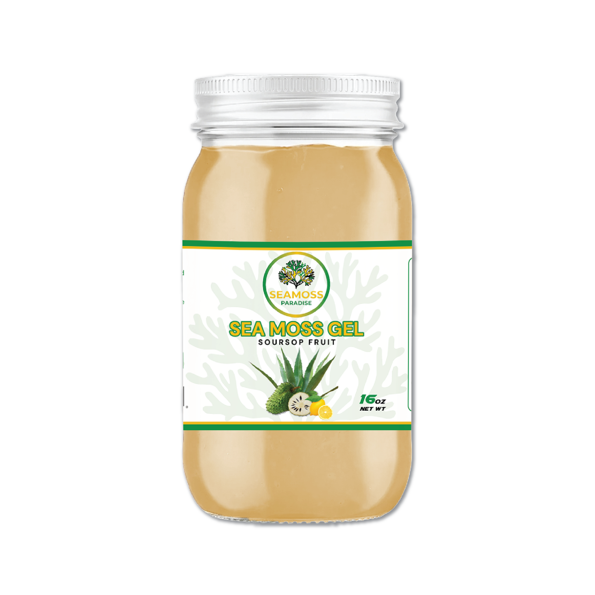Soursop Fruit Seamoss Gel Tropical Wellness Blend – Seamoss Paradise