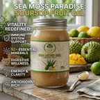 Soursop Fruit Seamoss Gel Tropical Wellness Blend