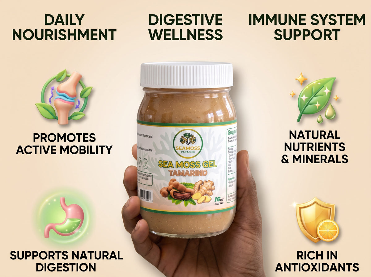 Organic Tamarind Seamoss Gel