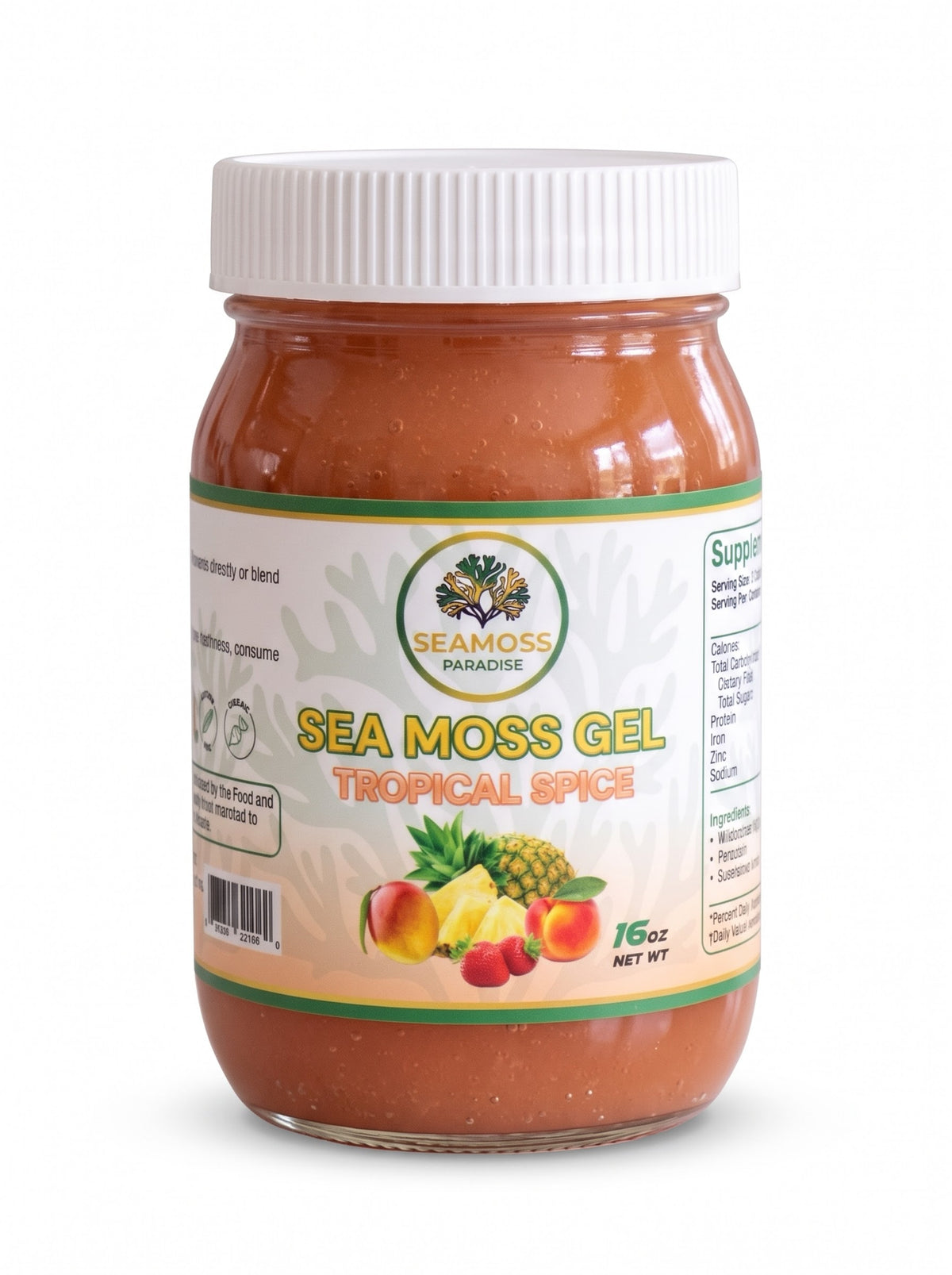Tropical Spice Seamoss Mineral-Rich Wellness Blend