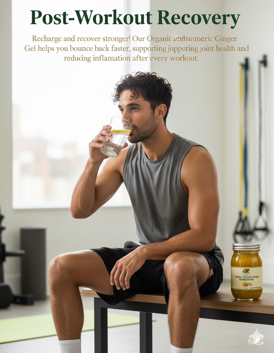 Organic Lemon Turmeric Ginger Seamoss Gel