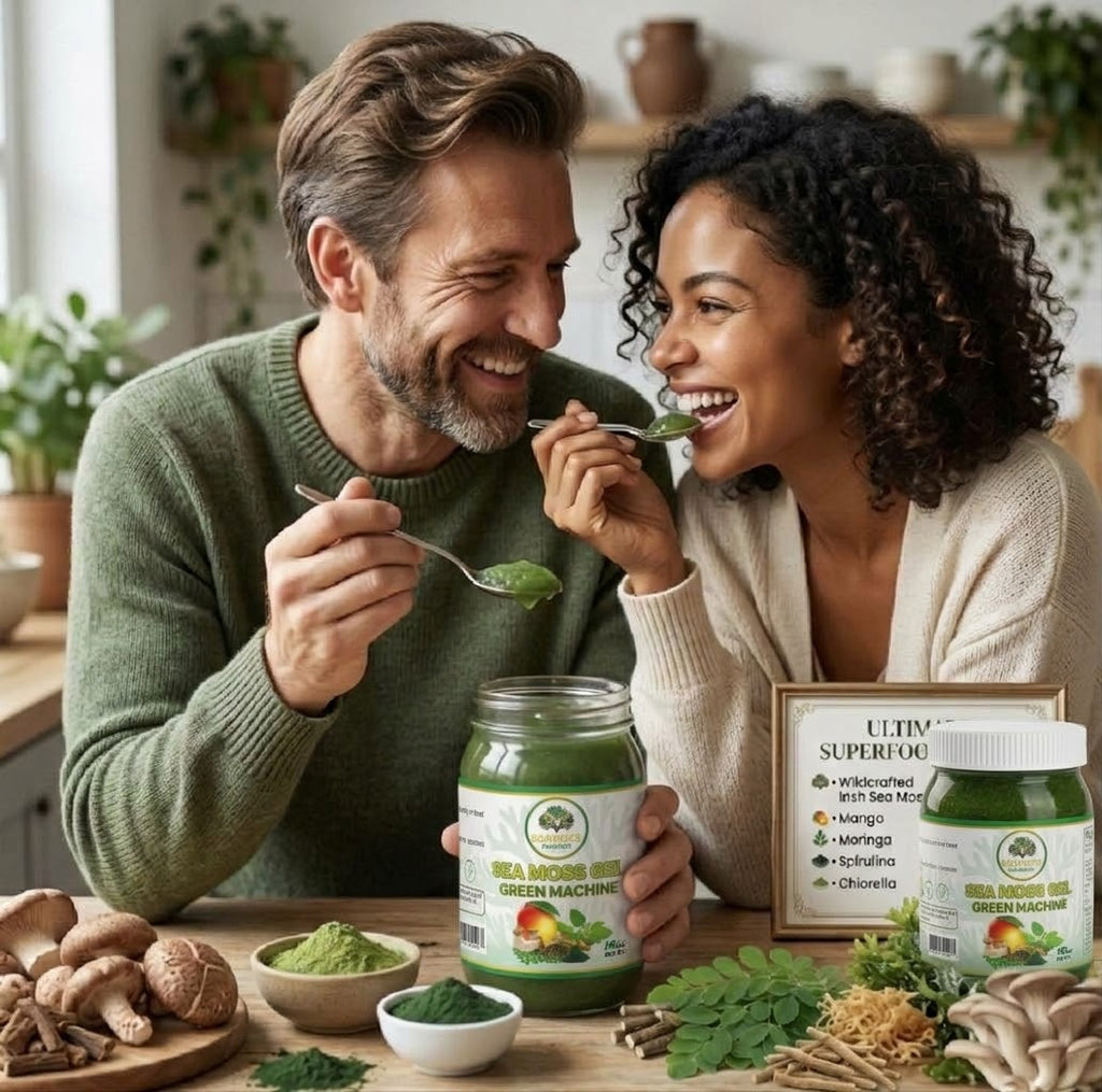 Organic Superfood Green Machine Seamoss Gel