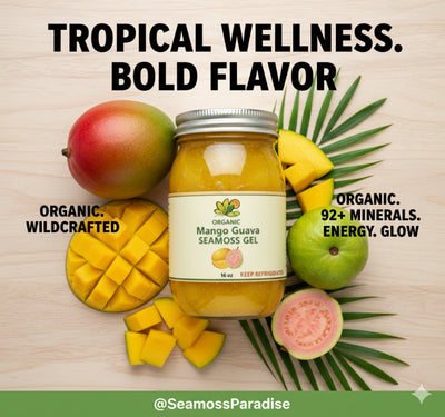 Organic Mango Guava Seamoss Gel