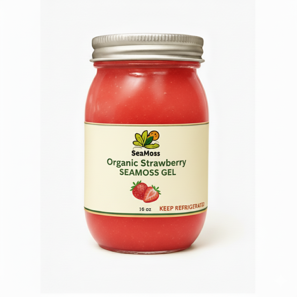 Organic Strawberry Seamoss Gel
