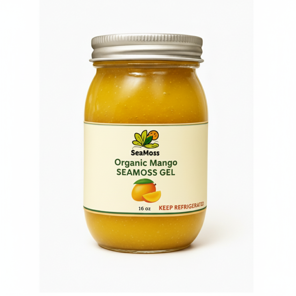 Organic  Mango Seamoss Gel