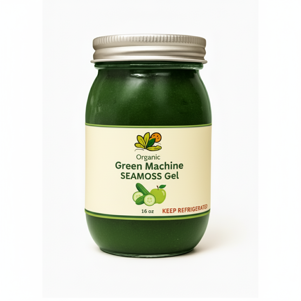 Organic Green Machine Seamoss Gel