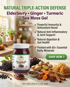 Organic Elderberry Seamoss Gel