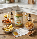 Immunity Booster - Organic Lemon Turmeric Ginger Seamoss Gel
