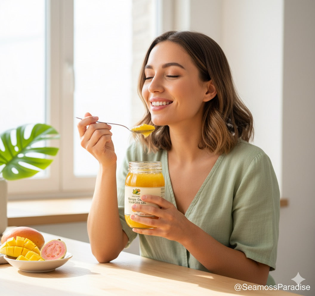 Organic Mango Guava Seamoss Gel