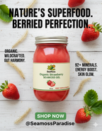 Organic Strawberry Seamoss Gel