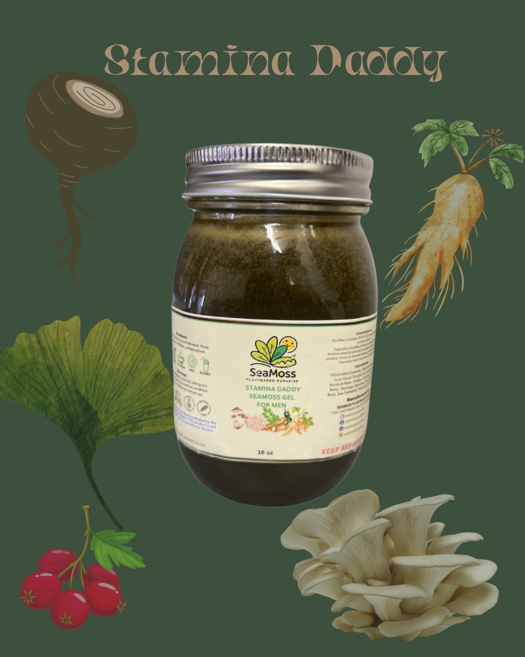 Stamina Daddy Seamoss Gel for Men